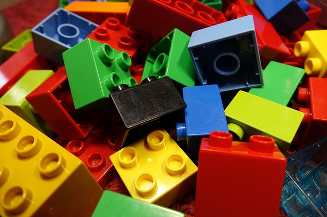 barevné lego